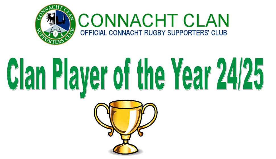 Connacht Clan Player of the Year 24/25 