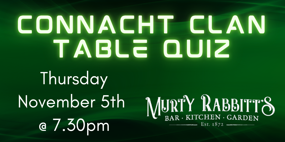 Clan Annual Table Quiz 
